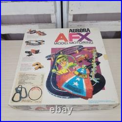 Aurora AFX Model Motoring Slot Car Set with Track Cars & Box 1608 Untested Vintage Aurora AFX Model Motoring Slot Car Set with Track Cars & Box 1608 Untested Vintage