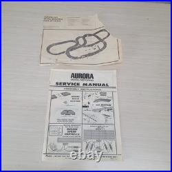 Aurora AFX Model Motoring Slot Car Set with Track Cars & Box 1608 Untested Vintage Aurora AFX Model Motoring Slot Car Set with Track Cars & Box 1608 Untested Vintage