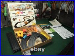 Aurora AFX Slot Car Race Track Set JACKIE STEWART Cars Run good