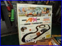 Aurora AFX Slot Car Race Track Set JACKIE STEWART Cars Run good
