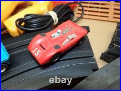 Aurora AFX Slot Car Race Track Set JACKIE STEWART Cars Run good