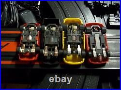 Aurora Afx 4 Lane Ho Modified Figure 8 Slot Car Race Track Set 4 Run Cars Tjet