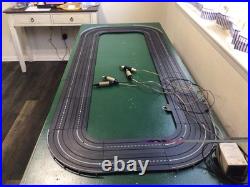 Aurora HO T. Jet Slot Car 4 Lane Track Set (Tested)