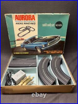 Aurora Model Motoring Real Racing Track Set 1980 Sold Only at Sears NO Cars RARE