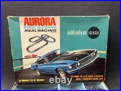 Aurora Model Motoring Real Racing Track Set 1980 Sold Only at Sears NO Cars RARE