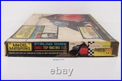 Aurora Model Motoring Stirling Moss Table Top Racing Set Tracks Cars HO Scale Aurora Model Motoring Stirling Moss Table Top Racing Set Tracks Cars HO Scale