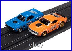 Auto World Crosstrax Road Course 9' Slot Car Race Set