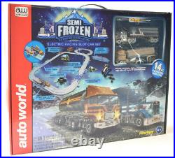 Auto World Semi Frozen 14' HO Scale Slot Car Race Track Set SRS339