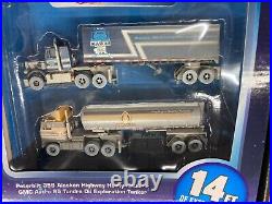 Auto World Semi Frozen 14' HO Scale Slot Car Race Track Set SRS339