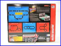 Auto World Showroom Shootout 14' HO Scale Slot Car Race Track Set #RSS337RNEW