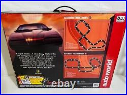 Auto World Slot Car Track Knight Rider K. I. T. T vs K. A. R. R In Box 16' Track Rare