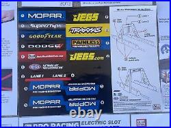 Autoworld Nhra Pro Racing Dragstrip Mopar/jegs Drag Ho Slot Car Set Aw Srs284