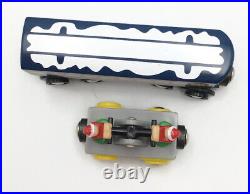 BRIO Polar Express Passenger Caboose Car & Elf Handcar Wooden Train Track Set