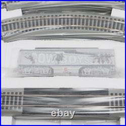 Bachmann Hawthorne Village Dallas Cowboys HO Train Locomotive Car & Track Set
