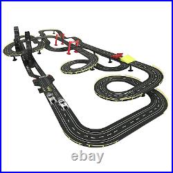 Big Loop Chaser Electric Slot Car Road Racing Set Over 50 feet of Track. 4 Cars