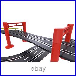 Big Loop Chaser Electric Slot Car Road Racing Set Over 50 feet of Track. 4 Cars