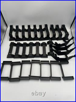 Big Lot of 1997 Life-Like HO Scale Slot Car Track Racing Set & 2 Cars Works