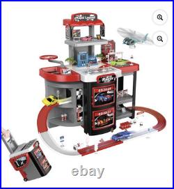 Bmag Race Track Set Garage Playset