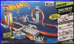 Builder Playset Total Turbo Takeover with 164 Scale Toy Car, Motorized Booster