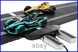 C1423 C1423M Scalextric Radio Control Formula E Spark Plug Car Track Race Set UK