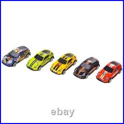 Car Parking Garage Toy with Race Tracks, Car Ramp Set