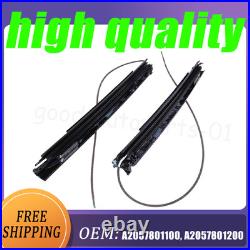 Car Sunroof Sliding Track Set A2057801100/1200 for Mercedes-Benz C-Class 15-21