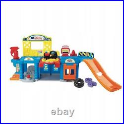 Car Workshop Toy Set Garage Lot Toy Model Toys Diy Play Tool Track Kids