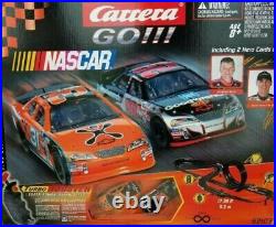 Carrera 62103 143 GO! NASCAR Racing Track Turbo Booster Slot Car Race Set