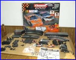 Carrera 62103 143 GO! NASCAR Racing Track Turbo Booster Slot Car Race Set