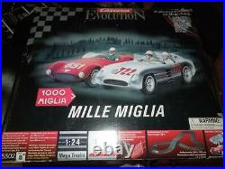 Carrera Evolution 1000 Mille Miglia 25502 Slot Car Race Track Set (Read Details)