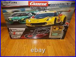 Carrera Evolution Super Cars Racing Track Set 20025240 NIB
