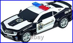 Carrera GO! Highway Chase Slot Car Racing Toy Track Set with Jump Ramp