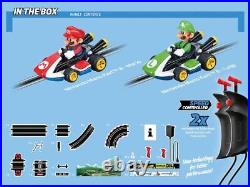 Carrera GO Mario Kart Slot Car Racing Set 16 Feet Track with Mario Luigi Cars Carrera GO Mario Kart Slot Car Racing Set 16 Feet Track with Mario Luigi Cars