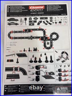 Carrera GO! Street Power Racing Track Turbo Booster Slot Car Race Set 62113