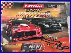 Carrera GO! Street Power Racing Track Turbo Booster Slot Car Race Set 62113
