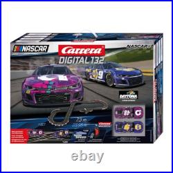 Carrera Kid's Digital 132 NASCAR Daytona Challenge Slot Car Racing Track Set