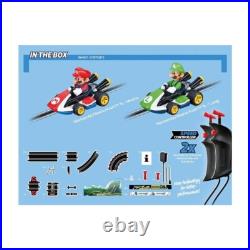 Carrera Kid's GO Electric Slot Car Racing Toy Race Track Set, Mario Kart, Age 6+