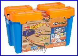 Cars Diecast Kids Toy Building Set Hot Wheels Track Builder Stunt Box Gift Pack