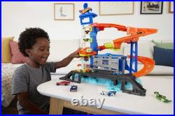 City Toy Car Track Set, Attacking Shark Escape Playset with 164 Scale Vehicl City Toy Car Track Set, Attacking Shark Escape Playset with 164 Scale Vehicl