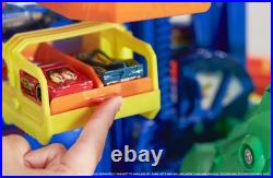 City Toy Car Track Set, Ultimate Garage with T-Rex Dinosaur, Store 100+ 164 City Toy Car Track Set, Ultimate Garage with T-Rex Dinosaur, Store 100+ 164