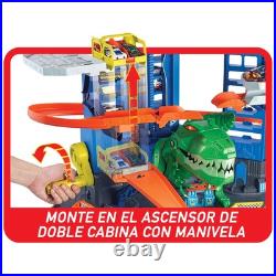 City Toy Car Track Set, Ultimate Garage with T-Rex Dinosaur, Store 100+ 164 City Toy Car Track Set, Ultimate Garage with T-Rex Dinosaur, Store 100+ 164