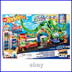 City Toy Car Track Set, Ultimate Octo Car Wash Playset & Color Reveal Car in City Toy Car Track Set, Ultimate Octo Car Wash Playset & Color Reveal Car in