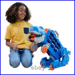 City Toy Car Track Set, Ultimate T-Rex Transporter, Dinosaur Hauler for 20+ V