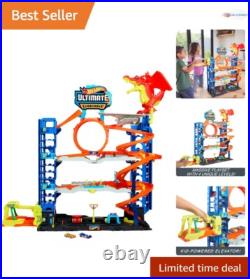 City Ultimate Garage Track Set with Die-Cast Cars & Dragon 4 Levels of Fun City Ultimate Garage Track Set with Die-Cast Cars & Dragon 4 Levels of Fun