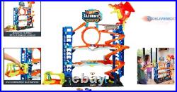 City Ultimate Garage Track Set with Die-Cast Cars & Dragon 4 Levels of Fun City Ultimate Garage Track Set with Die-Cast Cars & Dragon 4 Levels of Fun