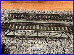 Complete G Scale Train Set with 7 cars, 45 feet of track, and many extras
