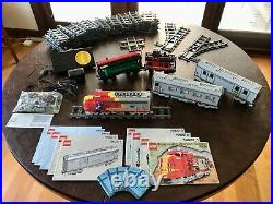 Complete Set Lot Lego Santa Fe Super Chief Train + Cars + Track + Caboose + More