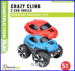 Crazy Climb Track Set LED Race Car & Customizable Multicolor Track