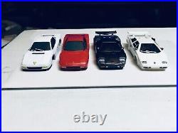 Custom AFX Ferrari's vs TYCO Lamborghini's HO Slot Car Racing Track Set Combo Custom AFX Ferrari's vs TYCO Lamborghini's HO Slot Car Racing Track Set Combo
