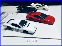 Custom AFX Ferrari's vs TYCO Lamborghini's HO Slot Car Racing Track Set Combo Custom AFX Ferrari's vs TYCO Lamborghini's HO Slot Car Racing Track Set Combo